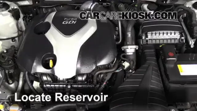 2013 Hyundai Sonata Limited 2.0L 4 Cyl. Turbo Liquide essuie-glace Ajouter du liquide